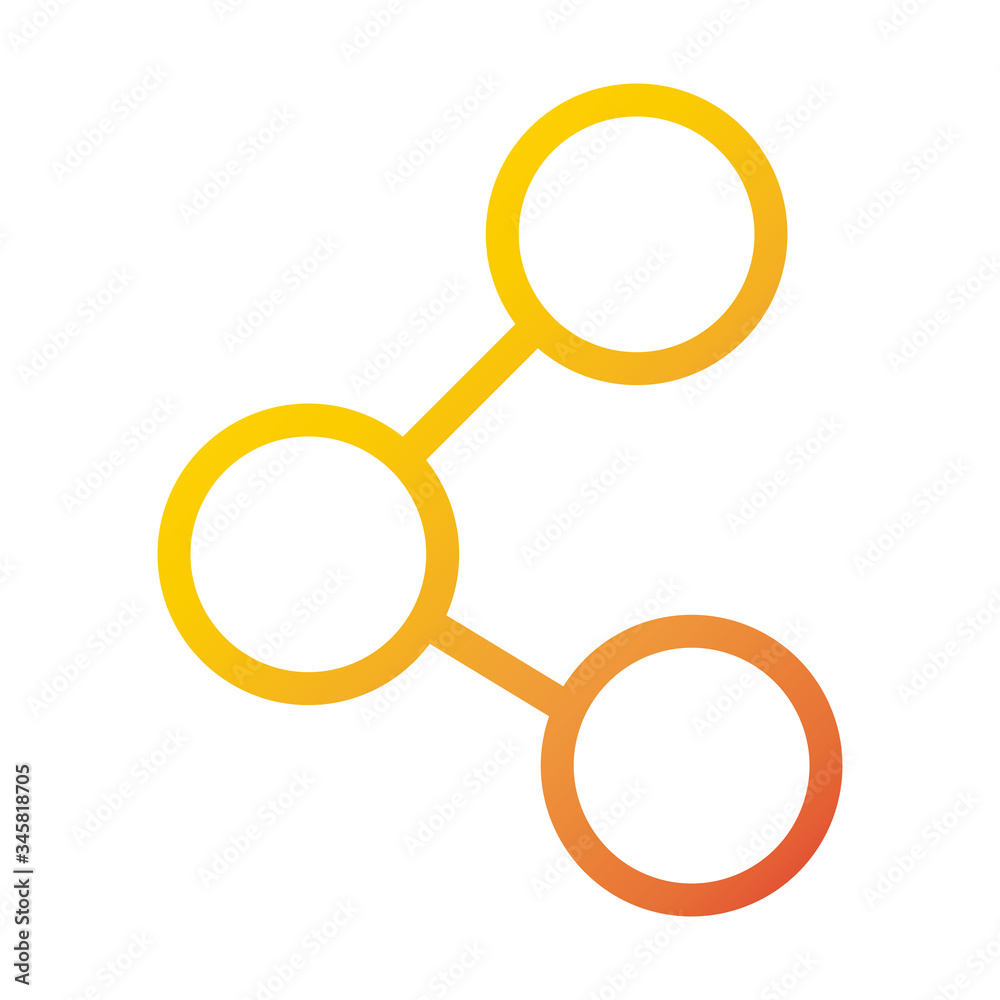 sharing content media internet web technology interface gradient style icon