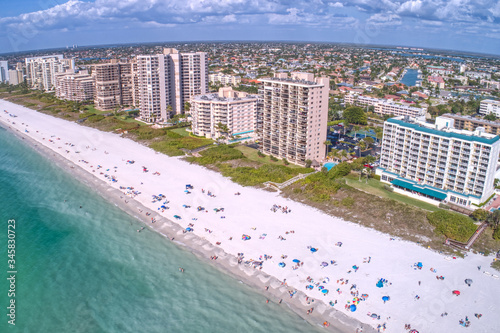 Aerial View of Marco Island, A popular Tourist Town in Florida © Jacob