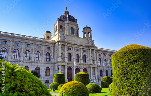 Vienna, Austria - May 18, 2019 - The  Naturhistorisches Museum or Natural History Museum located in Vienna, Austria.