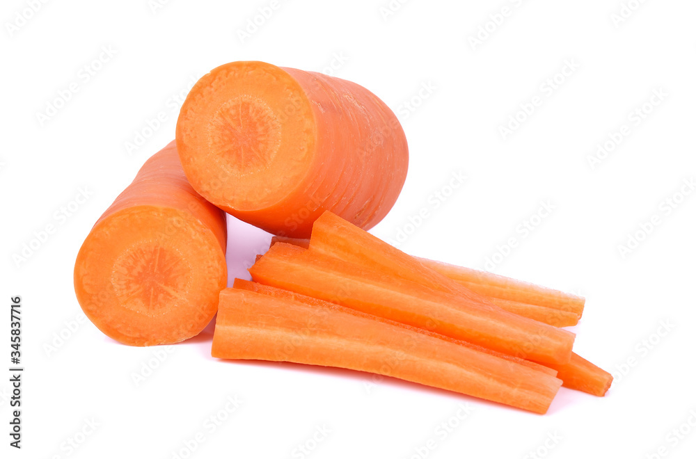 Fresh Carrot isolated on white background Fresh Carrot isolated on white background