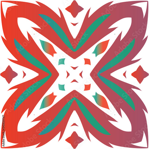Ornamental talavera mexico tiles decor.