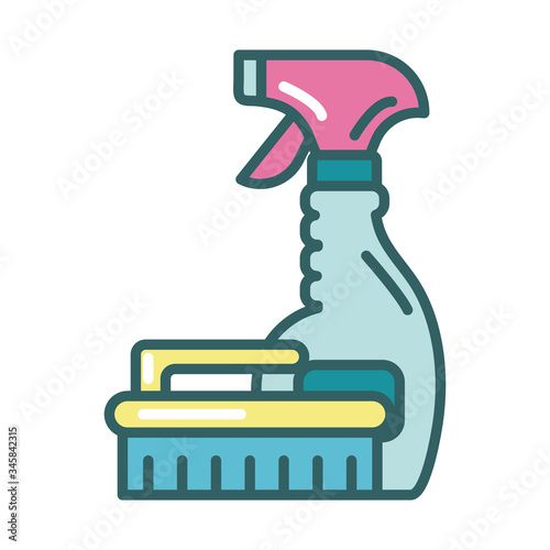 disinfectant spray bottle product fill style
