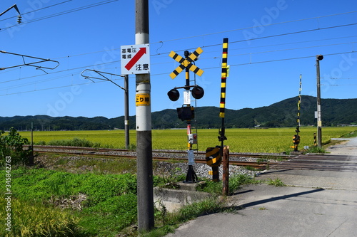 鉄道線路の踏切