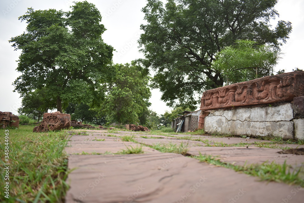 Bhopal, M.P, India 5-Sept-2018 Bhojpur path way to Bhojpur temple Bhopal, M.P, India 5-Sept-2018 Bhojpur path way to Bhojpur temple