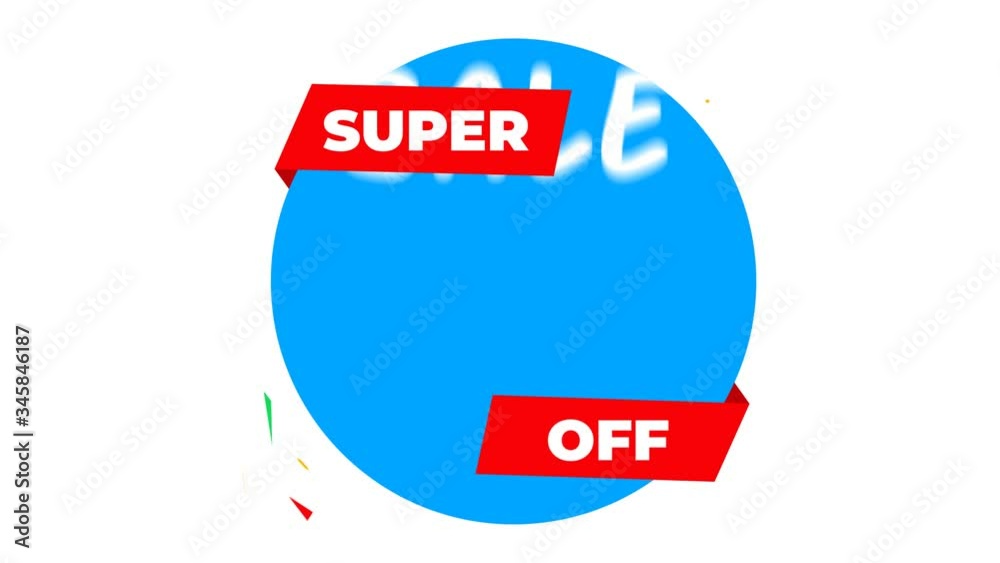 Simple sale sticker on alpha channel. Loop from 4 to 22 second. Simple sale sticker on alpha channel. Loop from 4 to 22 second.