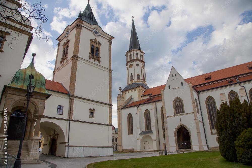 Historical center of Levoca - square, Slovakia