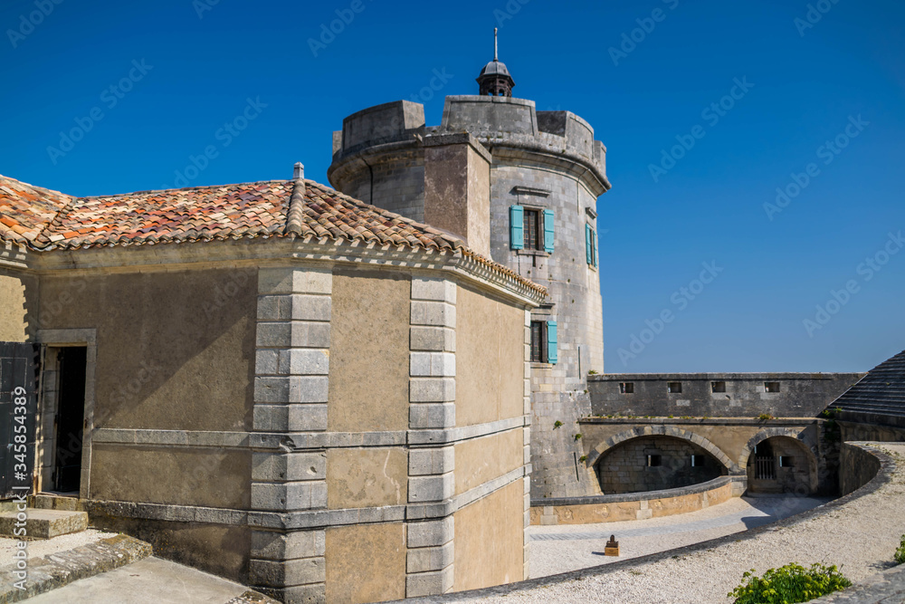 Fort Louvois, Charente-Maritime, Nouvelle-Aquitaine - France.	