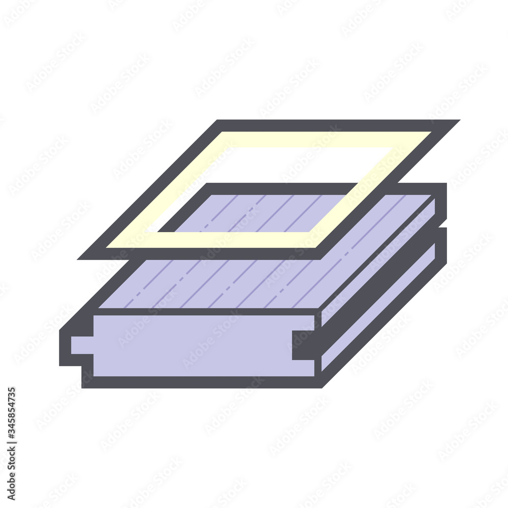 Wood floor finishing or coating layer icon. That is process of refining or protecting wooden surface to give wood surface durable, shiny or glossy. Also increase resistance to moisture and scratch. Wood floor finishing or coating layer icon. That is process of refining or protecting wooden surface to give wood surface durable, shiny or glossy. Also increase resistance to moisture and scratch.