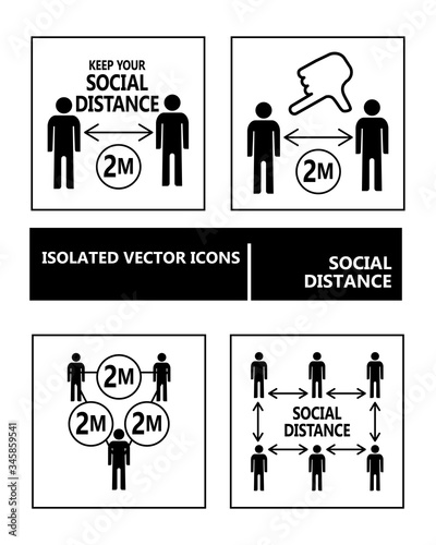 icon social distance 1
