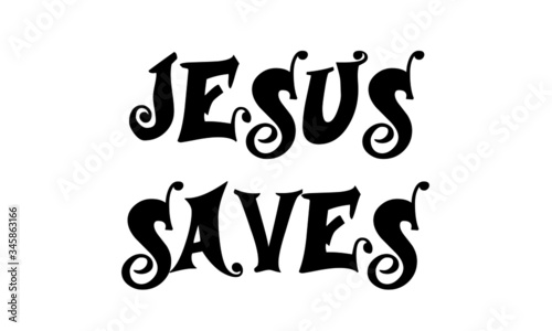 Christian faith, Typography for print or use as poster, card, flyer or T Shirt 