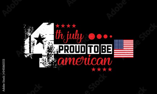independence day of usa, 4th of july vector, illustration, typography t shirt design