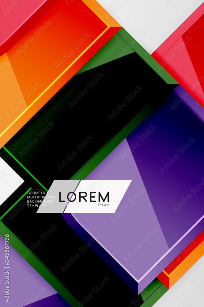 Glossy glass squares with round elements geometric composition. Abstract geometric background with 3d effect composition For Wallpaper, Banner, Background, Card, Book Illustration, landing page Glossy glass squares with round elements geometric composition. Abstract geometric background with 3d effect composition For Wallpaper, Banner, Background, Card, Book Illustration, landing page