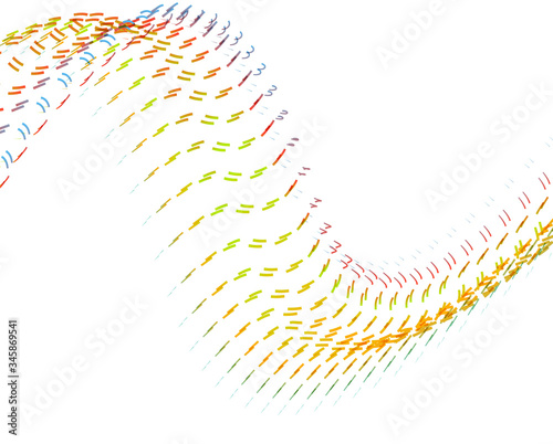 Abstract background blend wave line design for Wallpaper, Banner, Background, Card, Book Illustration, landing page