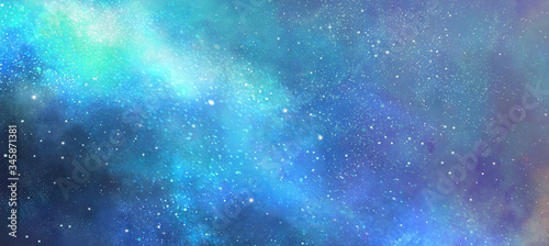 星空の風景イラスト