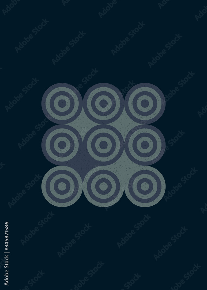 Colour Dots Universe Logo art design illustration Colour Dots Universe Logo art design illustration