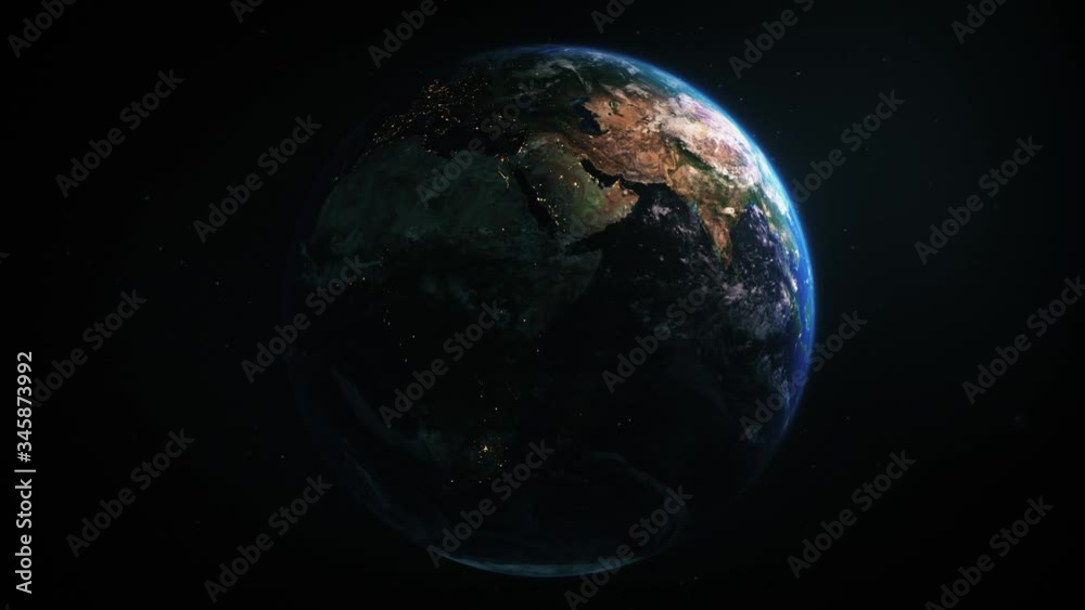 Spy Satellite. The Abstract Spy satellite flies away from the camera. The earth rotates slowly. Spy Satellite. The Abstract Spy satellite flies away from the camera. The earth rotates slowly.