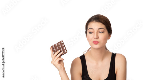 girl on a diet for the summer