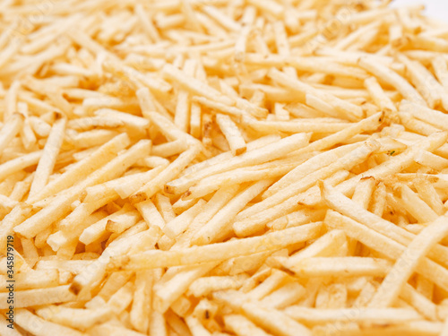 background of golden potato chips for beer