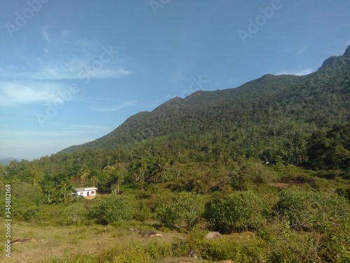 mountain landscape in the mountains