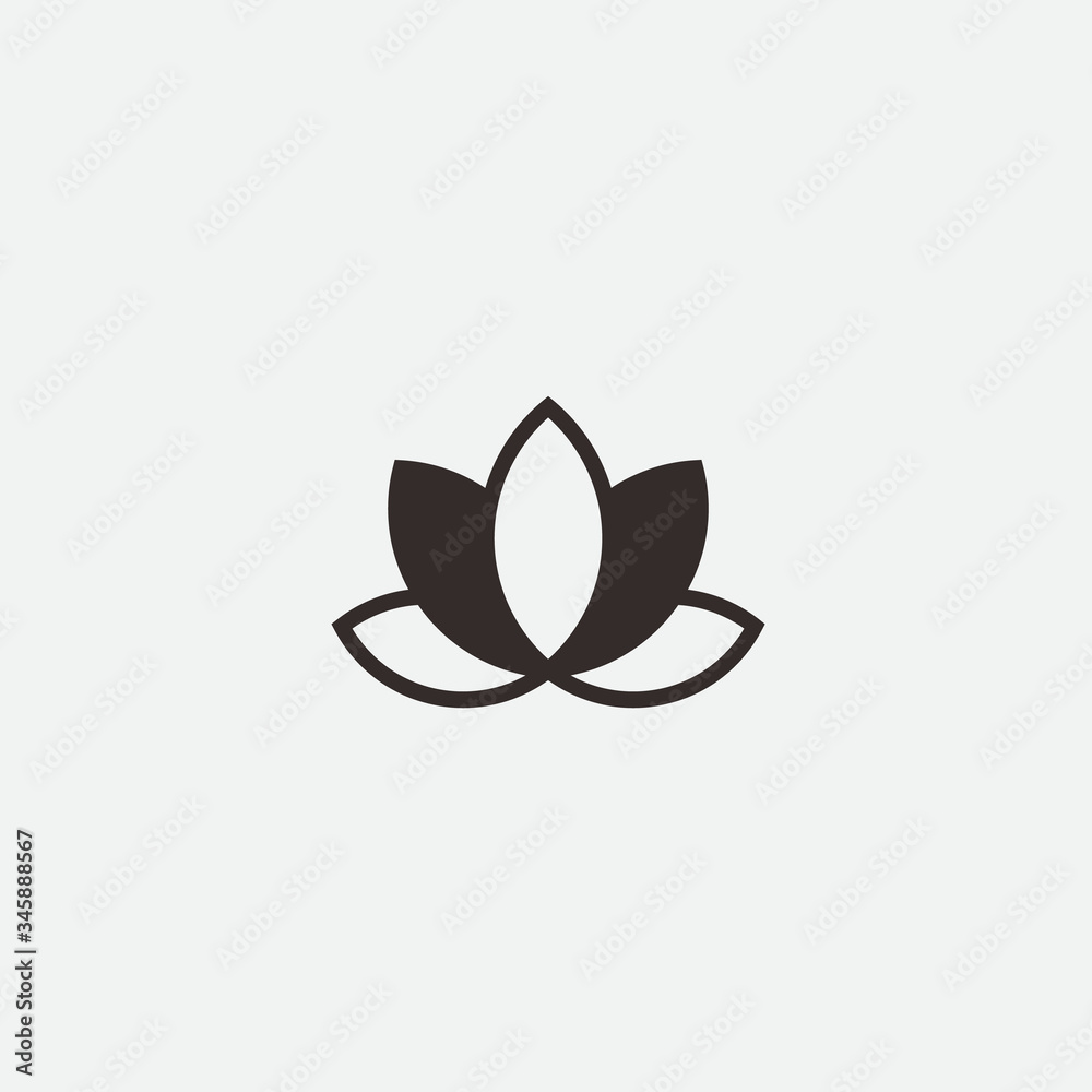 lotus logo / spa icon lotus logo / spa icon