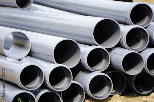 Wallpaper Mural 積み上げられた塩ビパイプ Torontodigital.ca