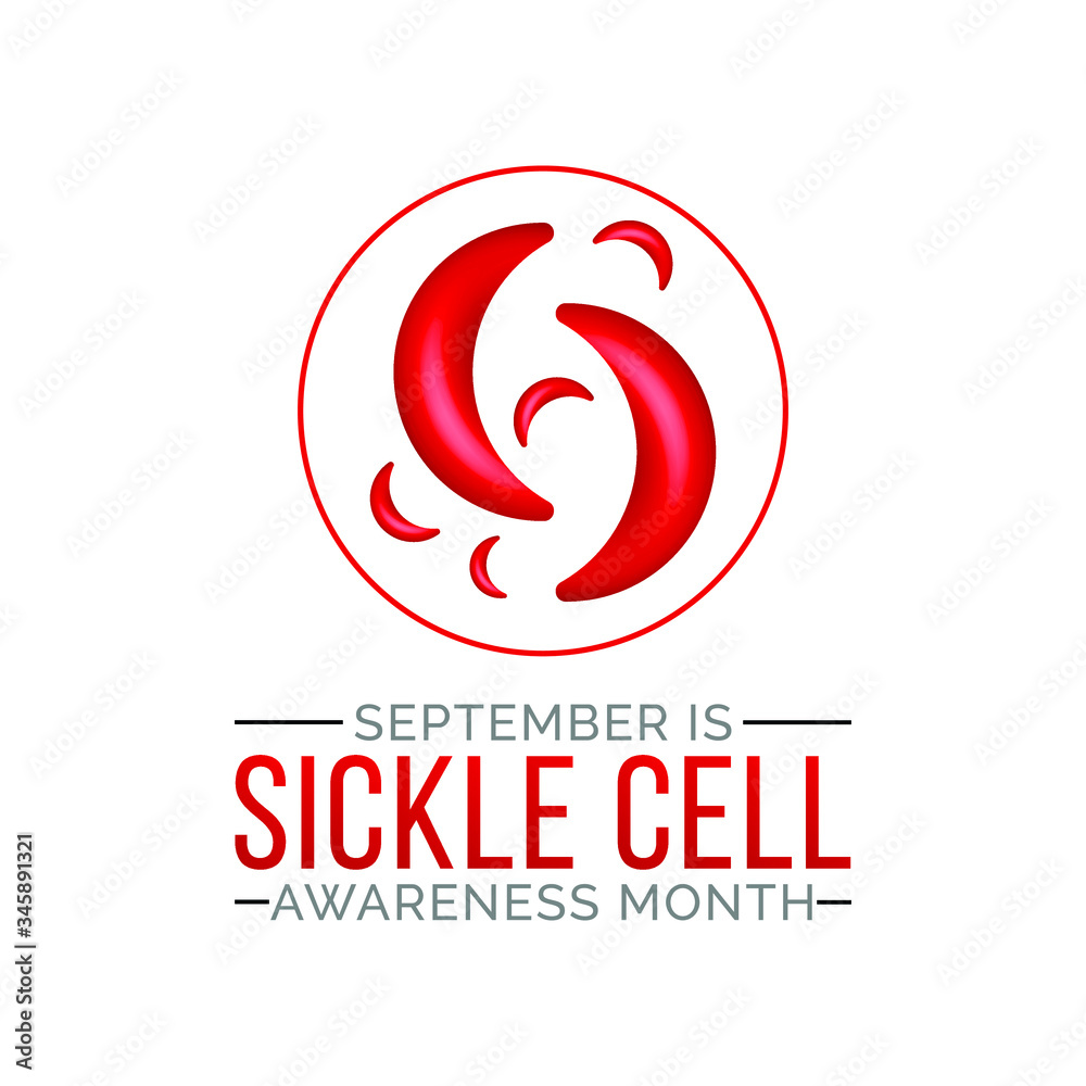 Vector illustration on the theme of National sickle cell awareness month observed each year during September. Vector illustration on the theme of National sickle cell awareness month observed each year during September.