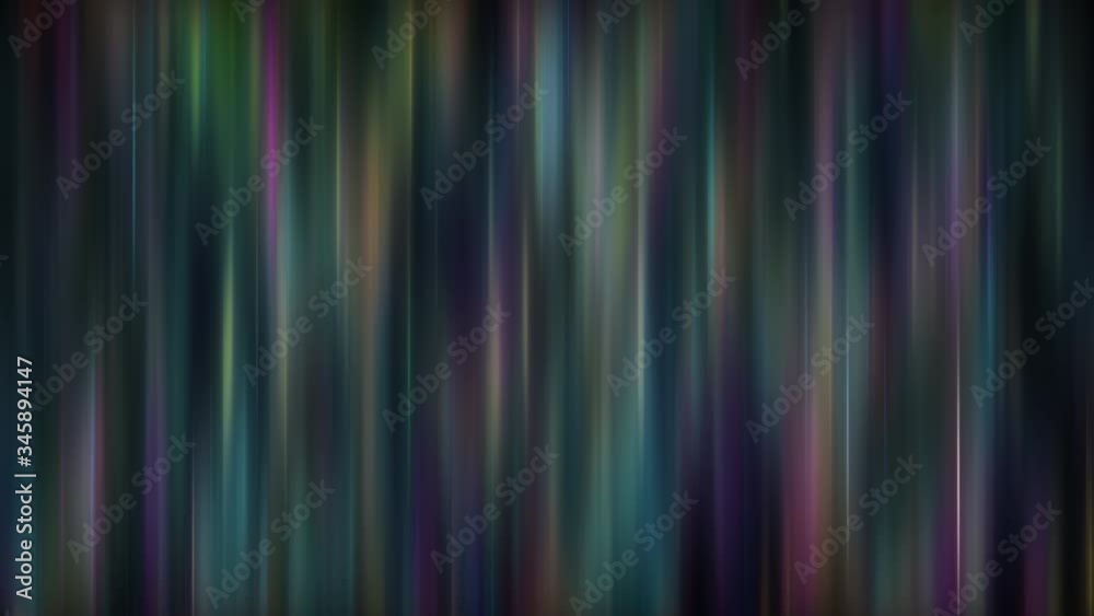 Soft abstract colorful looping blurred streaks looping background.