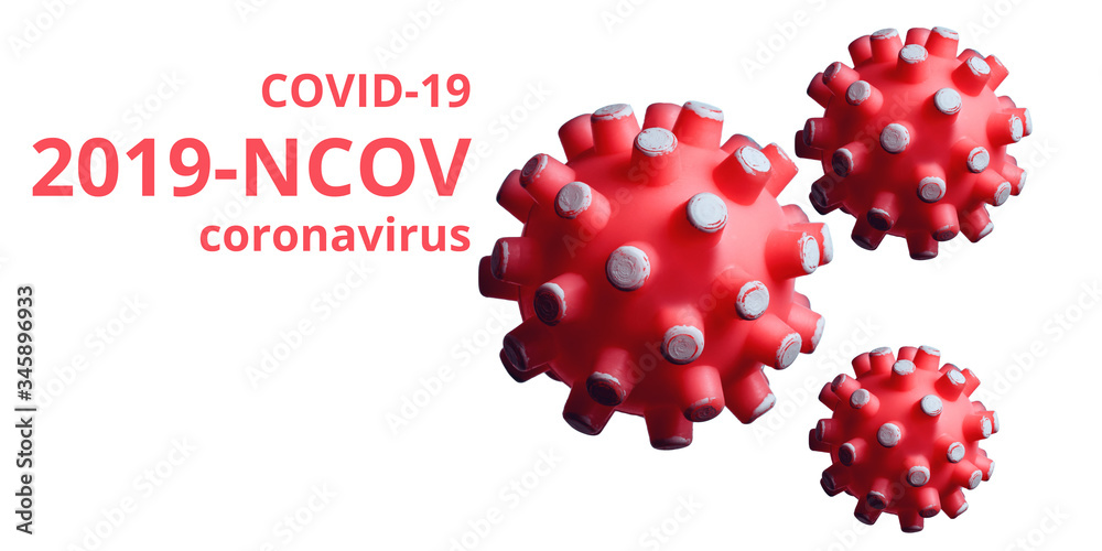 Concept of cells of the dangerous COVID-19 coronavirus Concept of cells of the dangerous COVID-19 coronavirus