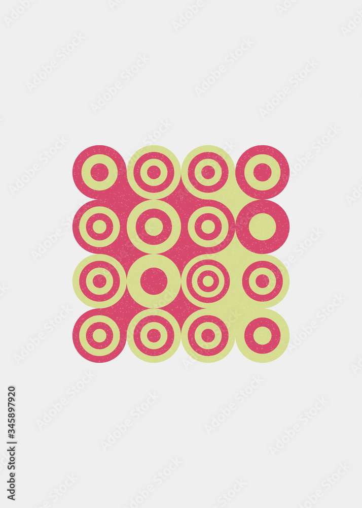 Colour Dots Universe Logo art design illustration