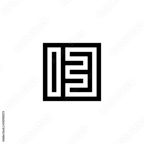 Number 13 icon design