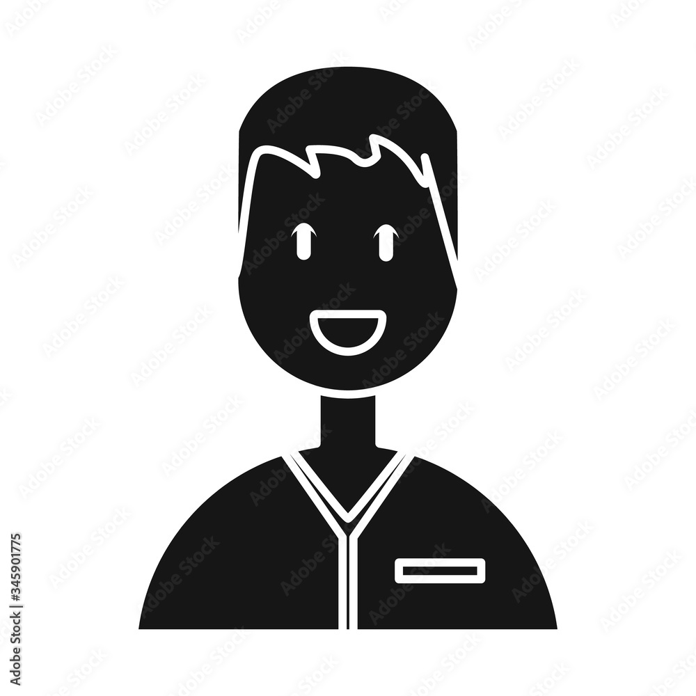 Vector illustration of doctor and career sign. Collection of doctor and dentist stock symbol for web. Vector illustration of doctor and career sign. Collection of doctor and dentist stock symbol for web.