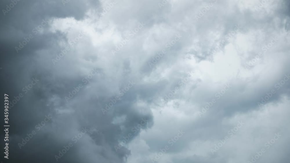 Time-Lapse Supercell Storm Cloud, stormy background Time-Lapse Supercell Storm Cloud, stormy background