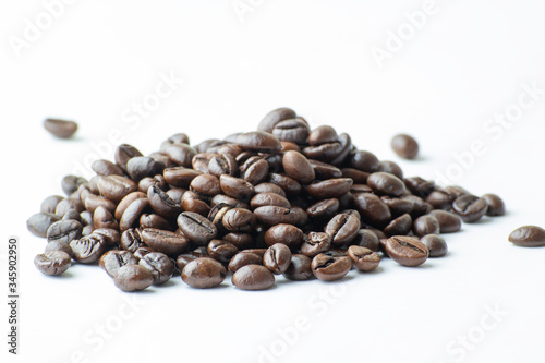 Coffee beans after roasting