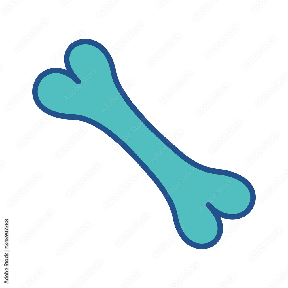 bone icon design, flat style trendy collection bone icon design, flat style trendy collection