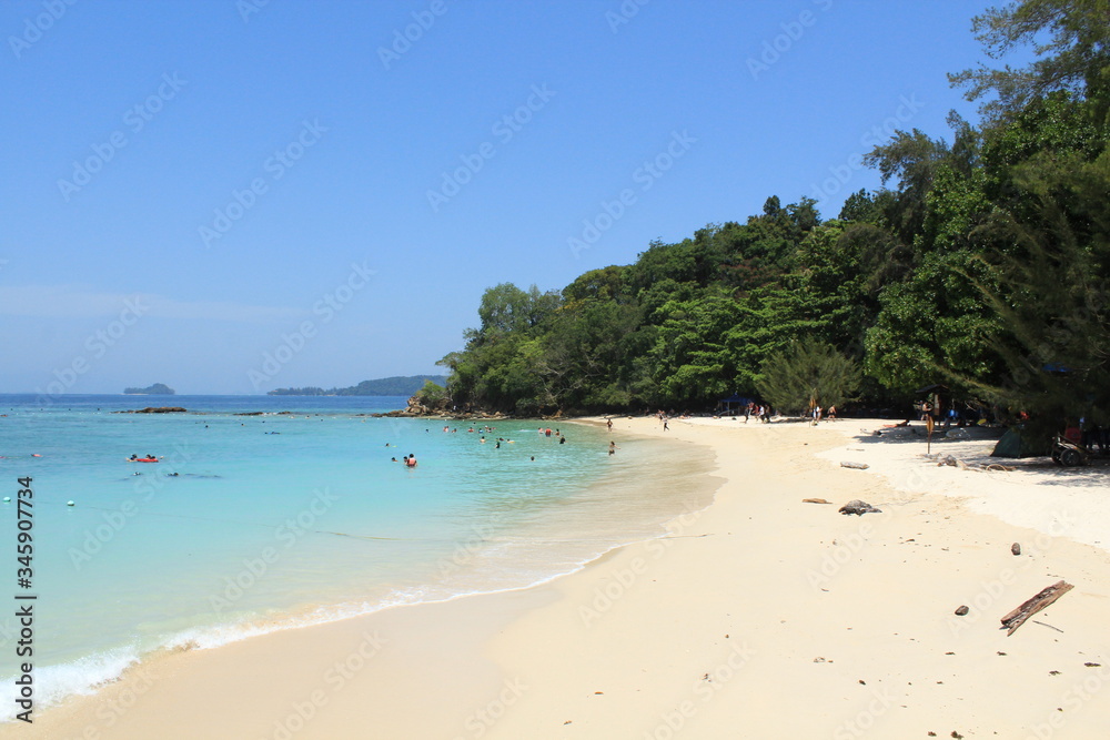 beach in Malaysia(Kota Kinabalu)