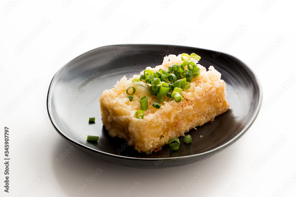 fried Tofu called Agedashi Tofu fried Tofu called Agedashi Tofu