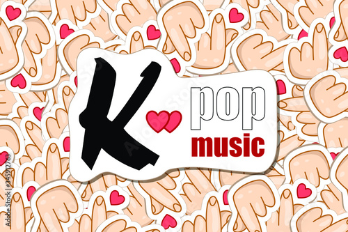 k-pop south korean popular music icon. asian idol singer. army fan group. 