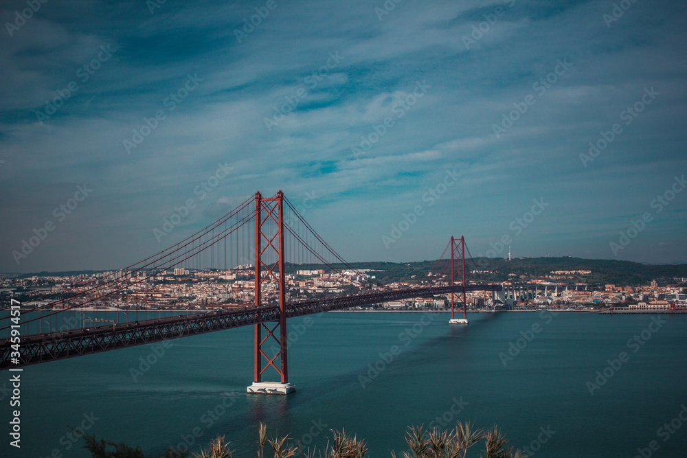 Fototapeta premium bridge April 25 Portugal Lisbon