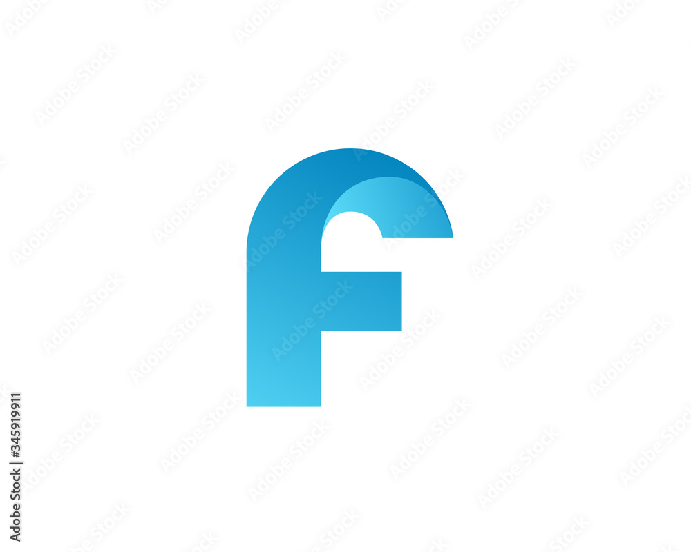Letter F logo icon design template elements Letter F logo icon design template elements