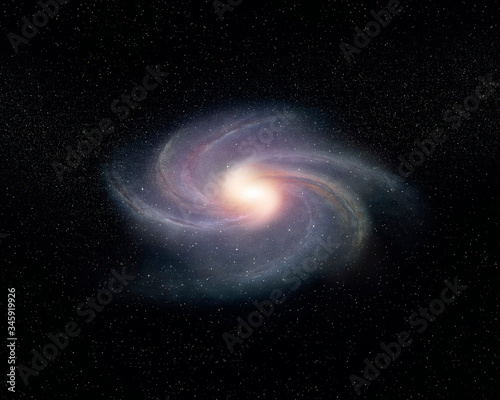 Fototapeta Naklejka Na Ścianę i Meble -  Artist view of a galaxy