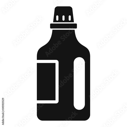 Laundry shampoo icon. Simple illustration of laundry shampoo vector icon for web design isolated on white background