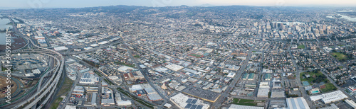 Incorporated in 1852, the city of Oakland is the eighth most populated city in California and serves as an important port and trade center. It lies just across the bay from San Francisco.