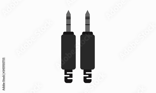 Audio cable, jack, connect, cable, sound, computer free vector icon