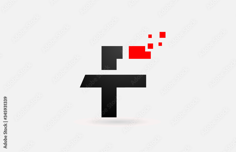 F letter logo icon for business and company with simple black and white dots design F letter logo icon for business and company with simple black and white dots design