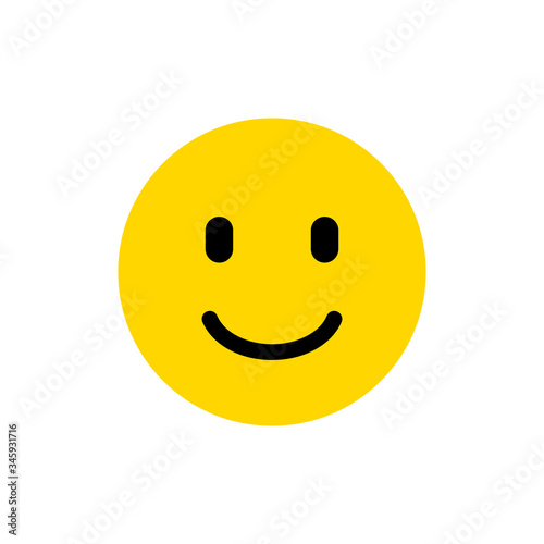 Face Emoticon icon vector logo