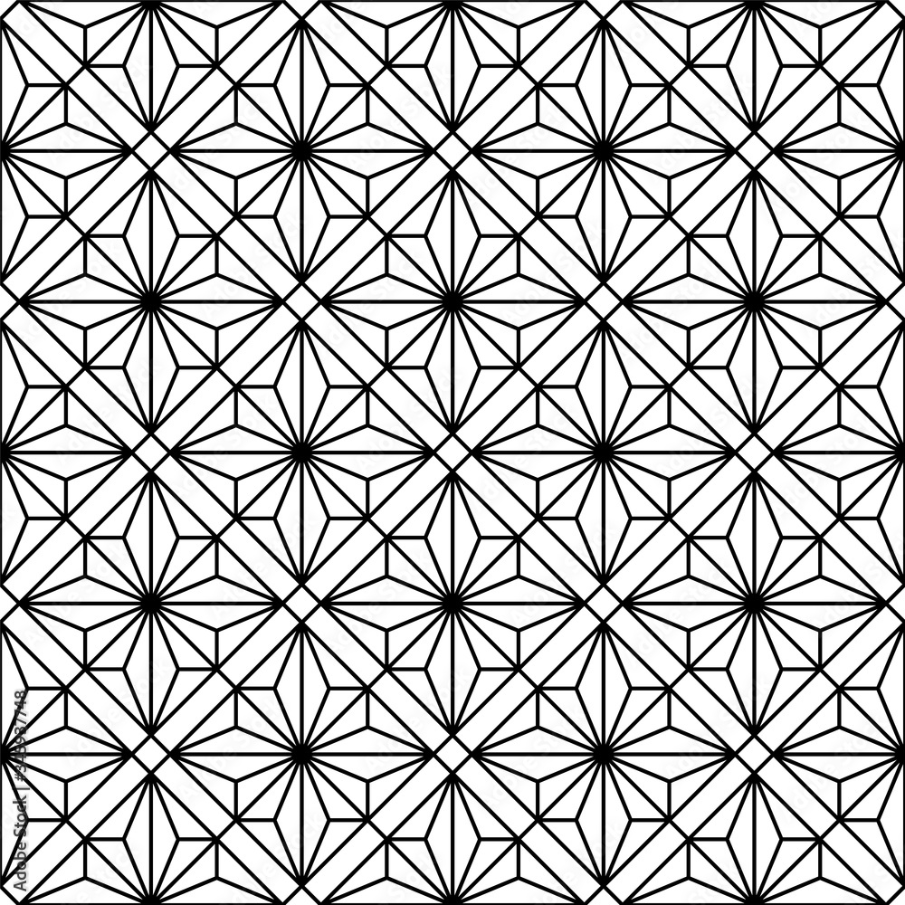 Seamless geometric pattern .Black and white color. Seamless geometric pattern .Black and white color.
