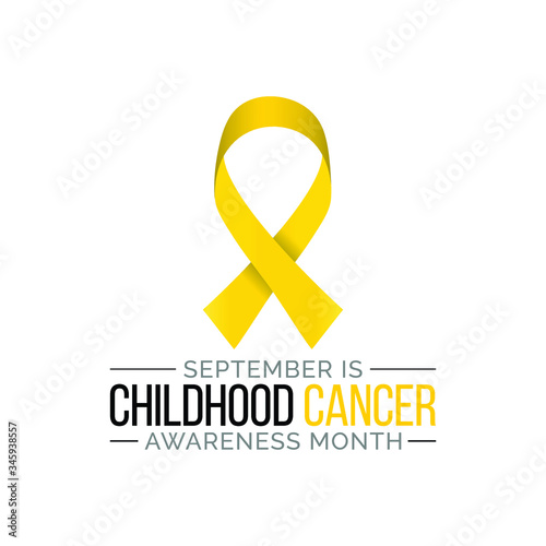 Vector illustration on the theme of Childhood Cancer awareness month observed each year during September.