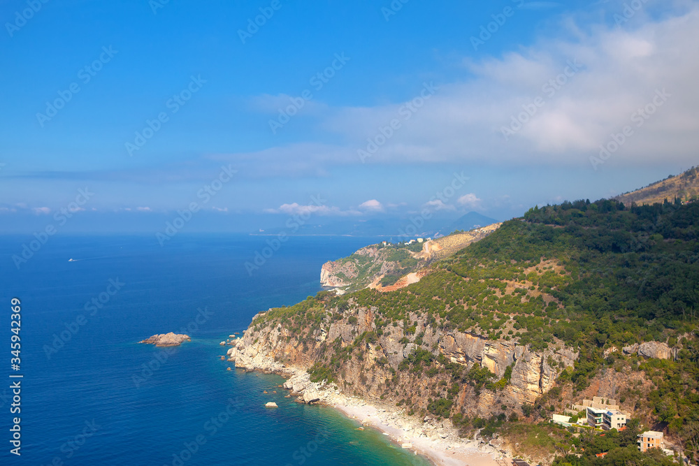 coastal cape scenery of Adriatic Sea 