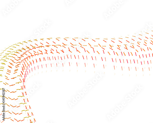 Abstract background blend wave line design for Wallpaper, Banner, Background, Card, Book Illustration, landing page