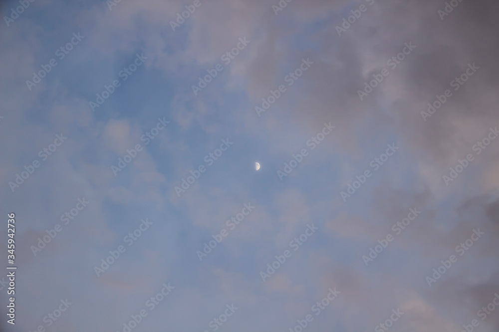 Beautiful clouds in the sky. Pattern from clouds. Dramatic view Beautiful clouds in the sky. Pattern from clouds. Dramatic view